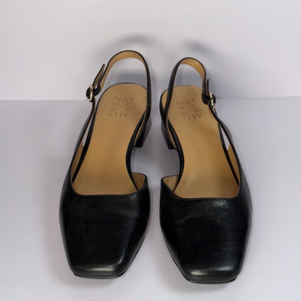 Naturalizer 8.5m black low heel